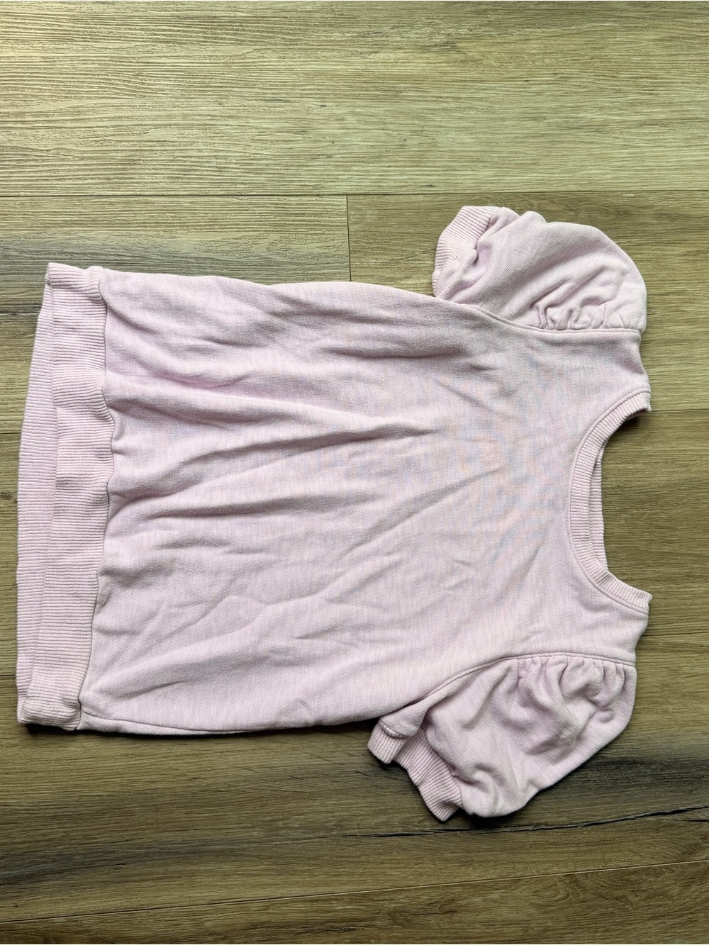 LOFT Girls' Puff-Sleeve Knit Top - Light Pink
